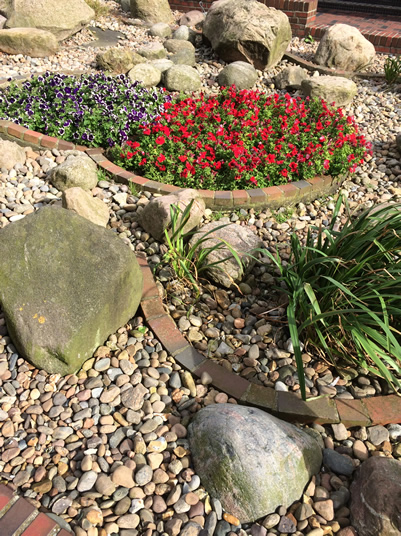 Gartengestaltung mit Steinen - Ideen, Tipps, Deko