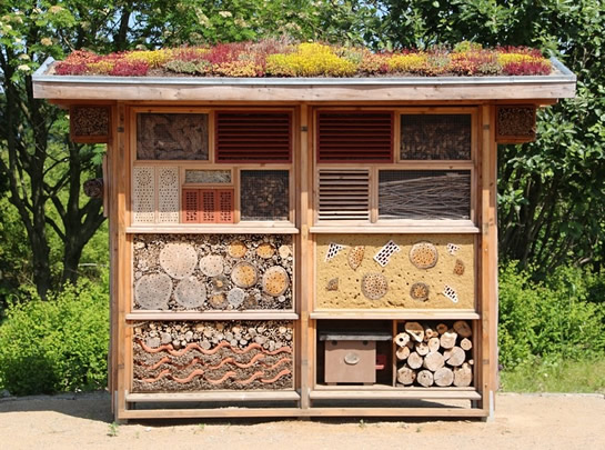 Insektenhaus Hummel Bastelset Holz Garten Insektenhotel Natur 